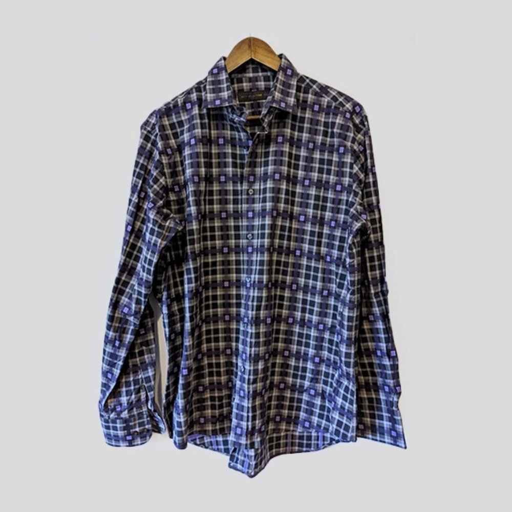 ETRO - Purple pattern mix shirt - Sz. 16-42